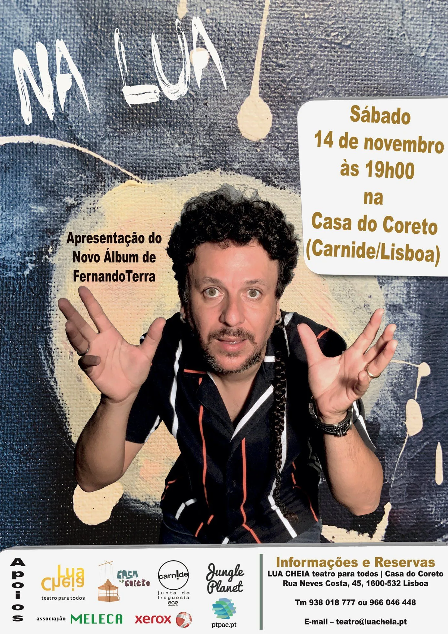 Apresentação do novo álbum de Fernando Terra