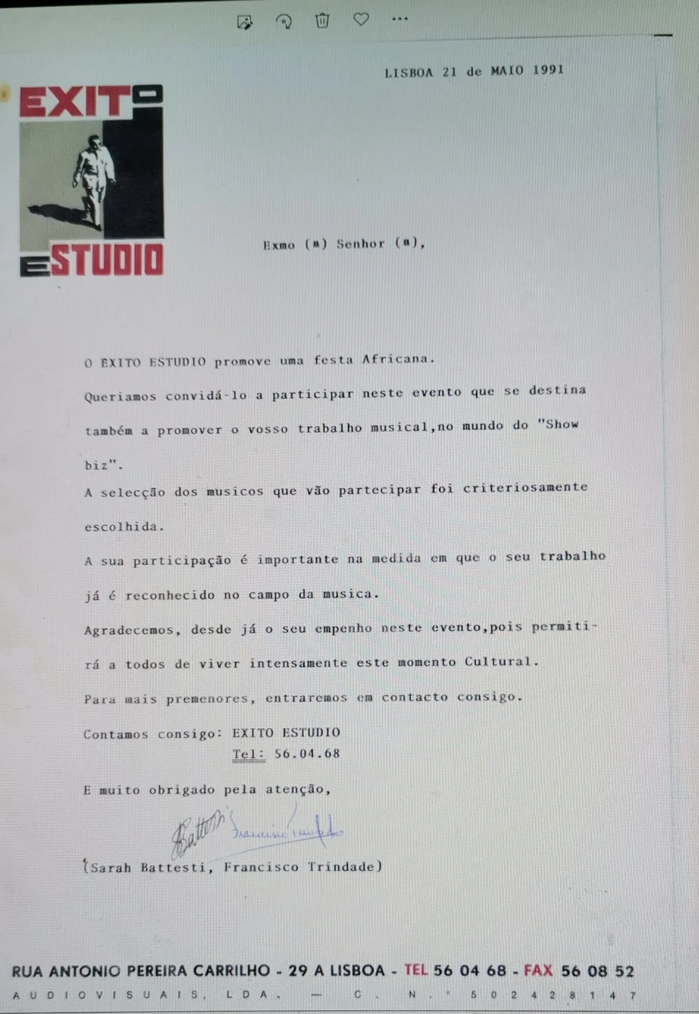 Reconhecimento oficial de Lindu Mona